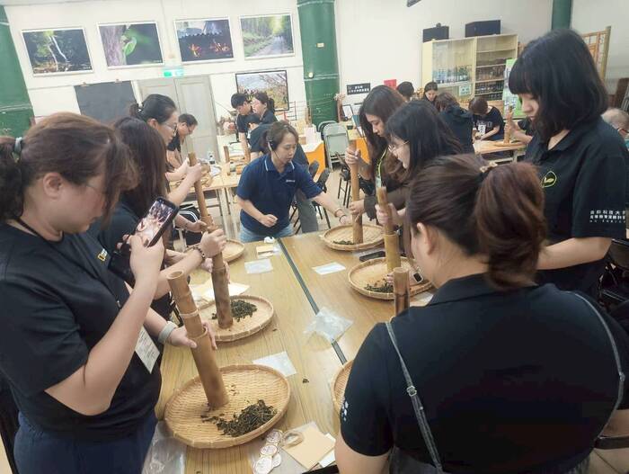 小半天體驗竹管茶餅製作