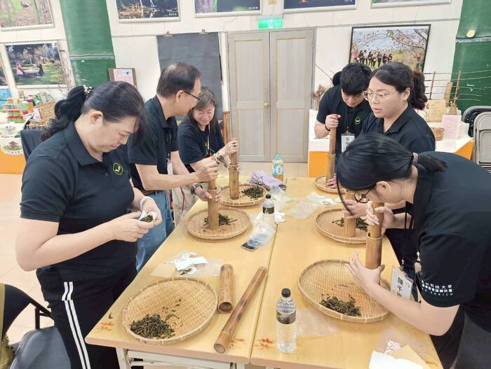 小半天體驗竹管茶餅製作